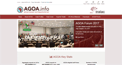 Desktop Screenshot of agoa.info